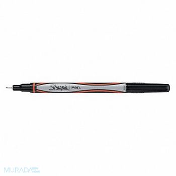 SHARPIE Permanent Pens Red PK12, 4AZK2