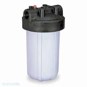 PENTAIR/PENTEK Filter Housing 13 1/4 H 7 1/2 Dia Blue, 4BA76