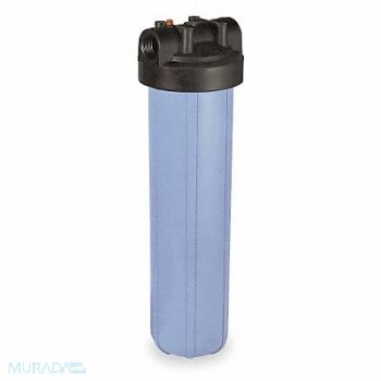 PENTAIR/PENTEK Filter Housing 23 1/4 H 7 1/2 Dia Blue, 4BA77