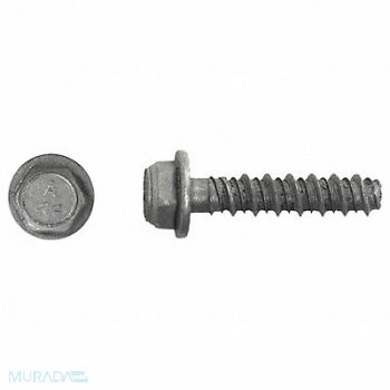 RED HEAD ConcScrw HexWashr S 3/8 D 1-3/4 L PK50, 4BU93