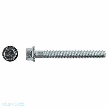 RED HEAD ConcScrw HexWashr S 5/8 D 6 L PK10, 4BY15