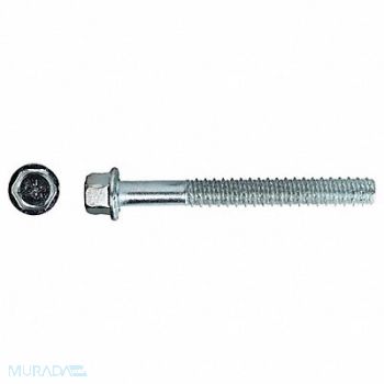 RED HEAD ConcScrw HexWashr S 3/4 D 6-1/4 L PK10, 4BY18