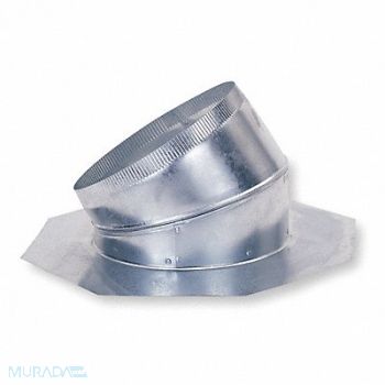 EMPIRE 20 W 7 H Galv Steel Flat Roof Base, 4C505