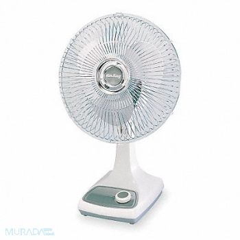 AIR KING Compact Fan 2 Speeds 9 Blade Dia, 4C523
