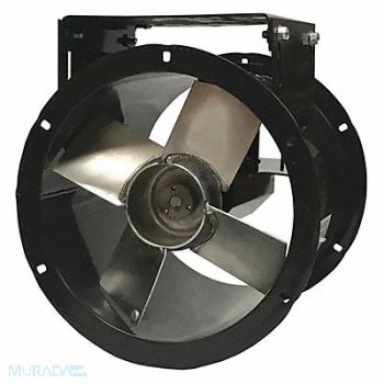 DAYTON Steel 14.4 Dia 12 L 20 H Tubeaxial Fan, 7F930