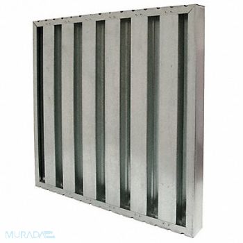 AIR HANDLER Range Hood Filter 25x20x2 Baffle, 2EJZ2