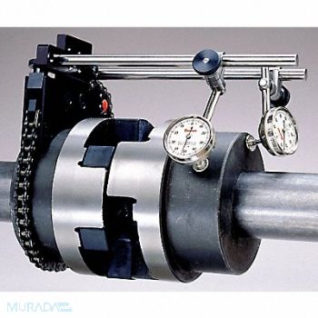 STARRETT Alignment Clamp Set w/196B5 Indicator, 4CEV9