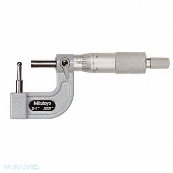 MITUTOYO Tube Micrometer 0-1 In 0.0001 In, 4CGE4