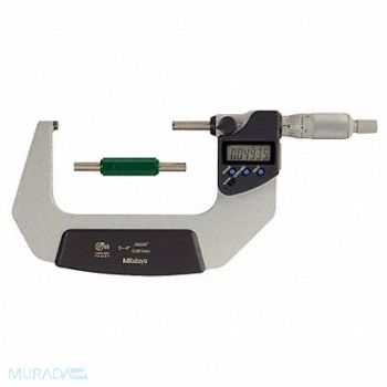 MITUTOYO Electronic Micrometer 3-4 In SPC, 4CGF7