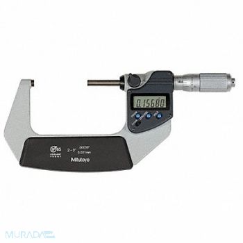 MITUTOYO Electronic Micrometer 2 to 3/50 to 76, 4CGF9