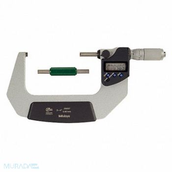 MITUTOYO Electronic Micrometer 3-4 In 0.00005 In, 4CGG1