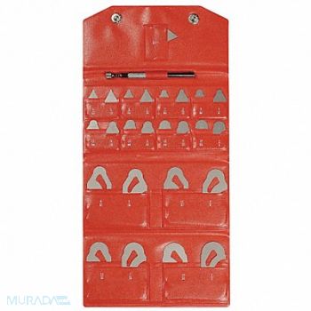 MITUTOYO Radius Gauge Set, 4CGV3