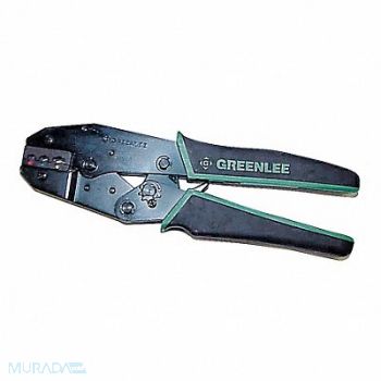 GREENLEE Ratchet Crimper 22 to 10 AWG 9 L, 4CN29