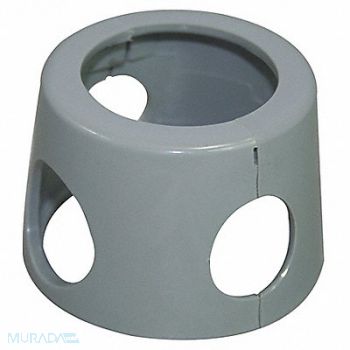 LABEL SAFE Premium Pump Replacement Collar Gray, 4CRD5
