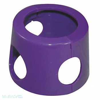 LABEL SAFE Premium Pump Replacement Collar Purple, 4CRD8