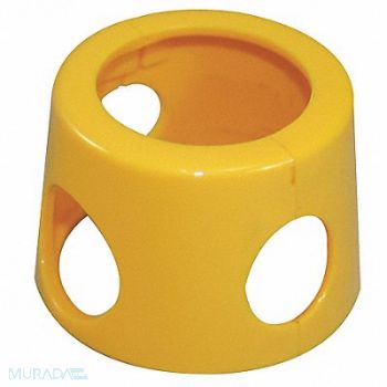 LABEL SAFE Premium Pump Replacement Collar Yellow, 4CRE1