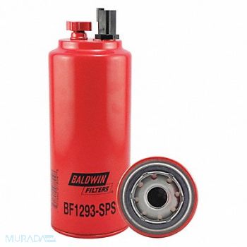 BALDWIN FILTERS Fuel Filter 10-1/32x3-11/16x10-1/32 In, 4CTW5