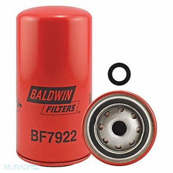 BALDWIN FILTERS Fuel Filter 7-7/32 x 3-11/16 x 7-7/32 In, 4CUC6