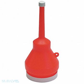 FUNNEL KING Capped Funnel 1 pt. 1/2 Dia Spout, 4CUL7