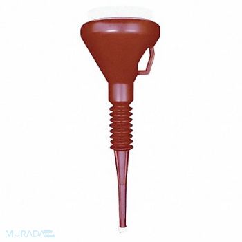 FUNNEL KING Capped Funnel 1-1/2 qt. 1/2 Dia Spout, 4CUL9