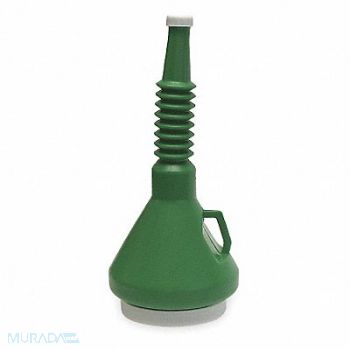 FUNNEL KING Capped Funnel 1-1/2 qt. 1 Dia Spout, 4CUN1