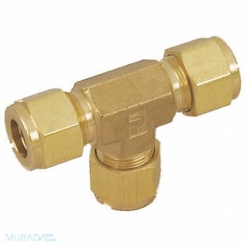 PARKER Union Tee Brass A-LOKxA-LOKxA-LOK 3/4In, 4EUG7
