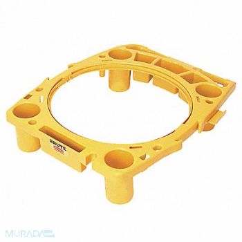 RUBBERMAID COMMERCIAL PRODUCTS Rim Caddy 32 1/2 in L Yellow, 4CY23