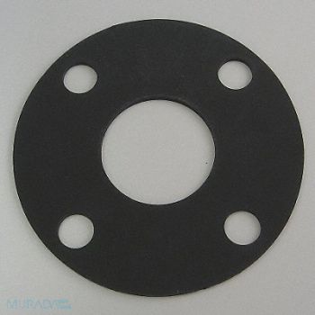 GRAINGER APPROVED Flange Gasket Full Face 8 In Viton, 4CYW3