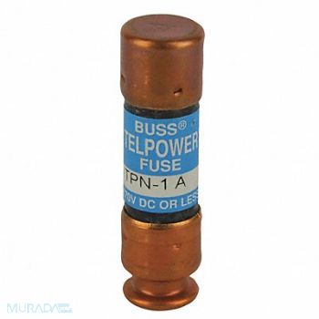 BUSSMANN Telecom Protection Fuse 1A TPN Series, 4CZ04