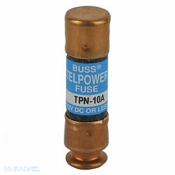 BUSSMANN Telecom Protection Fuse 10A TPN Series, 4CZ05