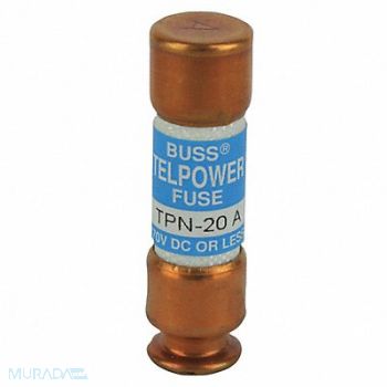 BUSSMANN Telecom Protection Fuse 20A TPN Series, 4CZ11