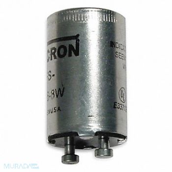 HUBBELL WIRING DEVICE-KELLEMS Fluorescent Lamp Starter 40W 2 Pins, 4D242