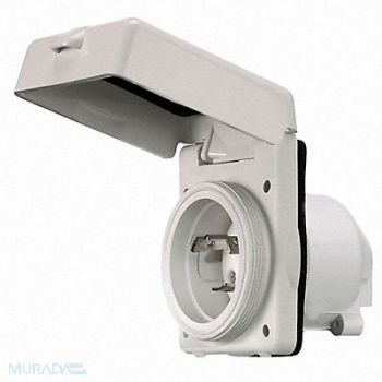 HUBBELL Flanged Locking Inlet Marine 30, 4D351