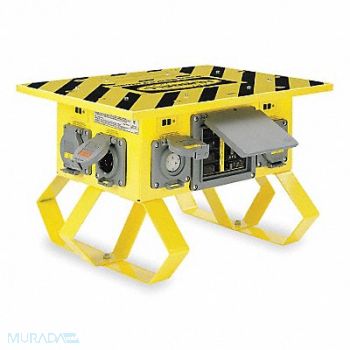 HUBBELL WIRING DEVICE-KELLEMS Power Distribution Box 50 AC 120V, 4D577