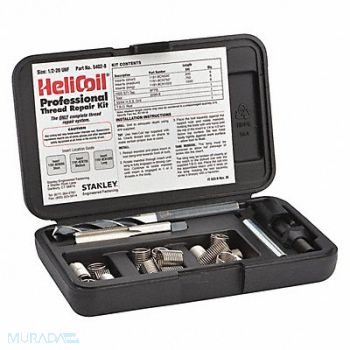 HELI-COIL Thread Repair Kit 304 SS 1/2-20 18 Pcs, 4DCD1