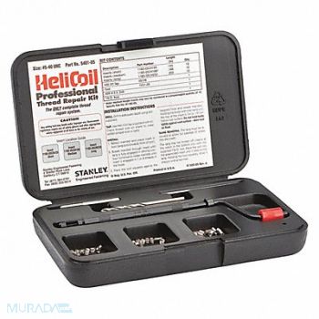 HELI-COIL Thread Repair Kit 304 SS 5-40 36 Pcs, 4DCH1