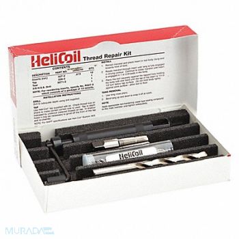 HELI-COIL Thread Repair Kit 304 SS 1/8-27 12 Pcs, 4EYC1