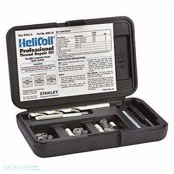 HELI-COIL Thread Repair Kit 304 SS M10x1.5 18 Pcs, 4DCK3