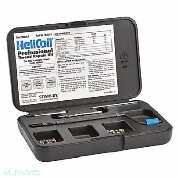 HELI-COIL Thread Repair Kit 304 SS M3X0.5 36 Pcs, 4DCN1