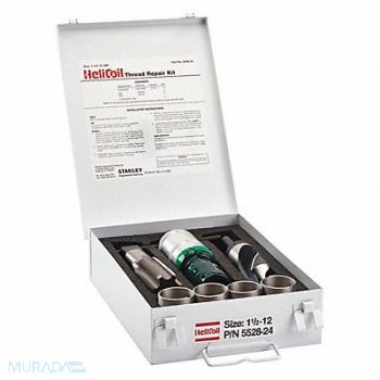 HELI-COIL Thread Repair Kit 304 SS 1 1/2-12 4 Pcs, 4DCP4