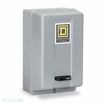 SQUARE D DP Motor Starter 3P 50A 240V Coil NEMA1, 4DF23