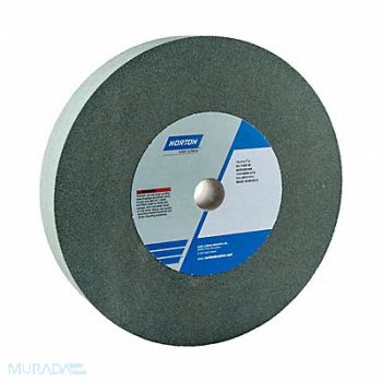 NORTON Grinding Wheel T1 12x2x1-1/4 SC 80G Brn, 4DDN9