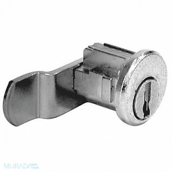 COMPX NATIONAL Cam Lock For Thickness 1/16 in Nickel, 4DED5