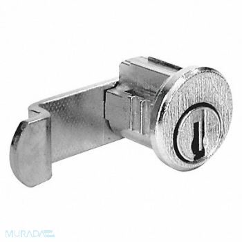 COMPX NATIONAL Cam Lock For Thickness 1/4 in Nickel, 4DEE1