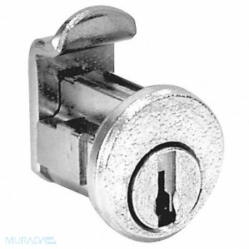 COMPX NATIONAL Cam Lock For Thickness 9/64 in Nickel, 4DEE2