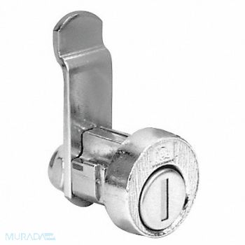 COMPX NATIONAL Cam Lock For Thickness 1/16 in Nickel, 4DEF4