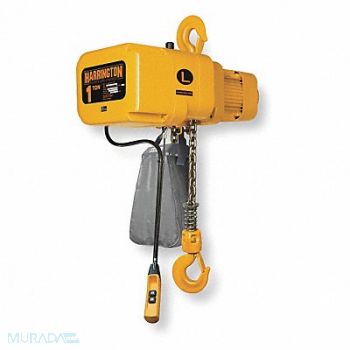 HARRINGTON Electric Chain Hoist 4000 lb 20 ft., 4DFN9
