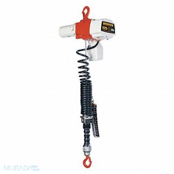 HARRINGTON Electric Chain Hoist 2000 lb 20 ft., 4DFL9