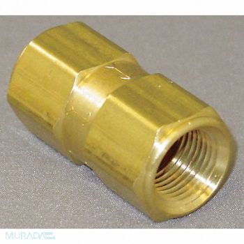 GRAINGER APPROVED Poppet Check Valve Brass 3/8 FNPT, 4DHP8