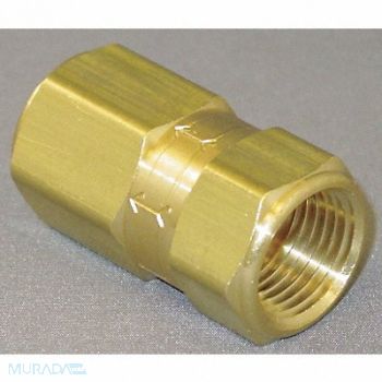 GRAINGER APPROVED Poppet Check Valve Brass 1/2 FNPT, 4DHR2